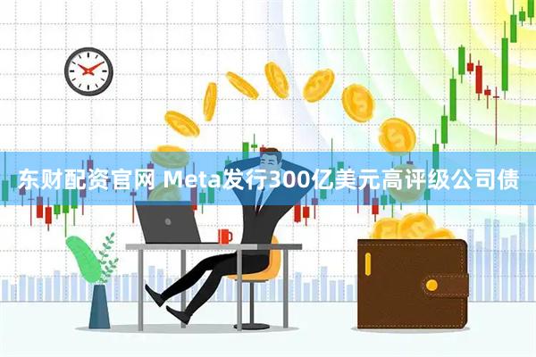 东财配资官网 Meta发行300亿美元高评级公司债