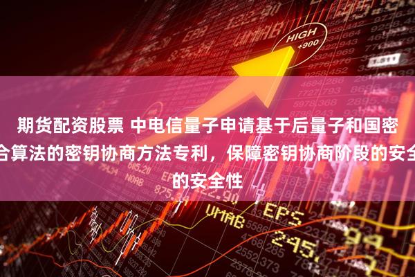 期货配资股票 中电信量子申请基于后量子和国密混合算法的密钥协商方法专利,保障密钥协商阶段的安全性
